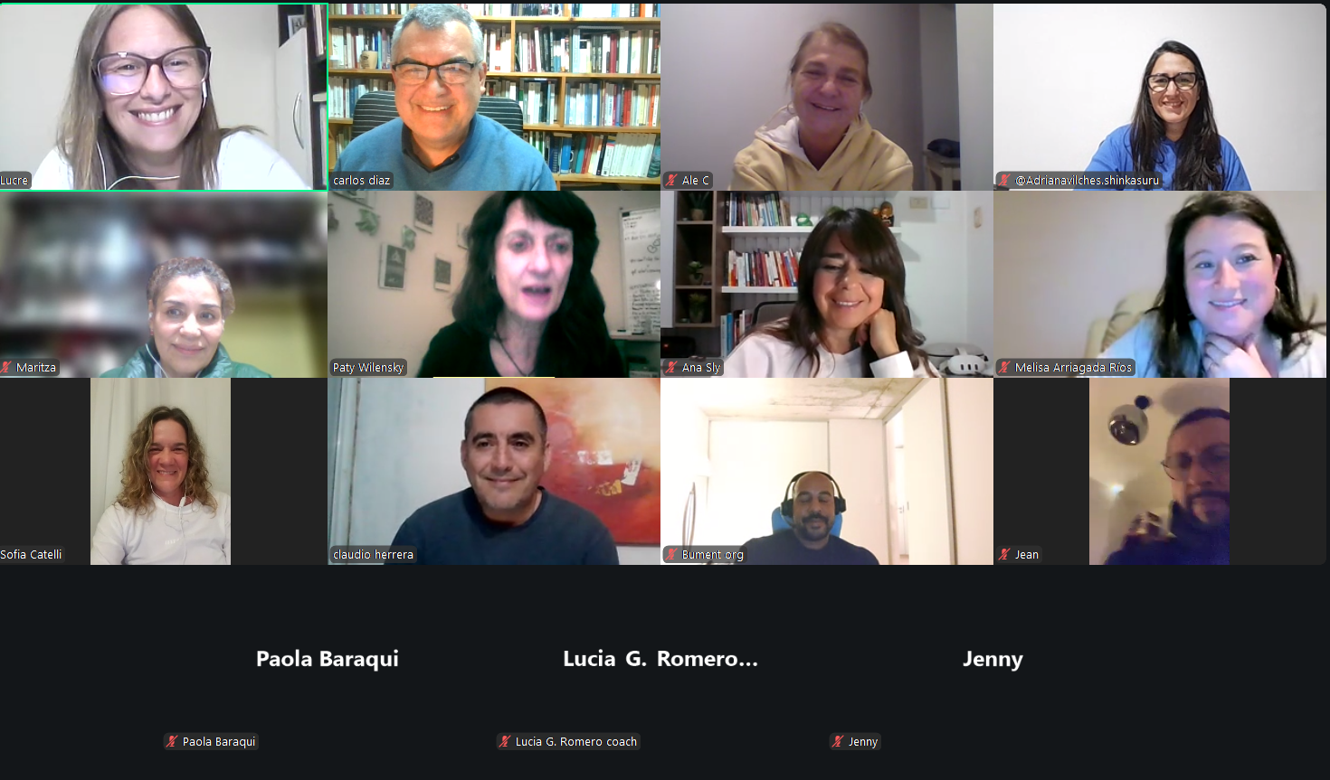 Septiembre 2025, Cierre curso "la ley del espejo"